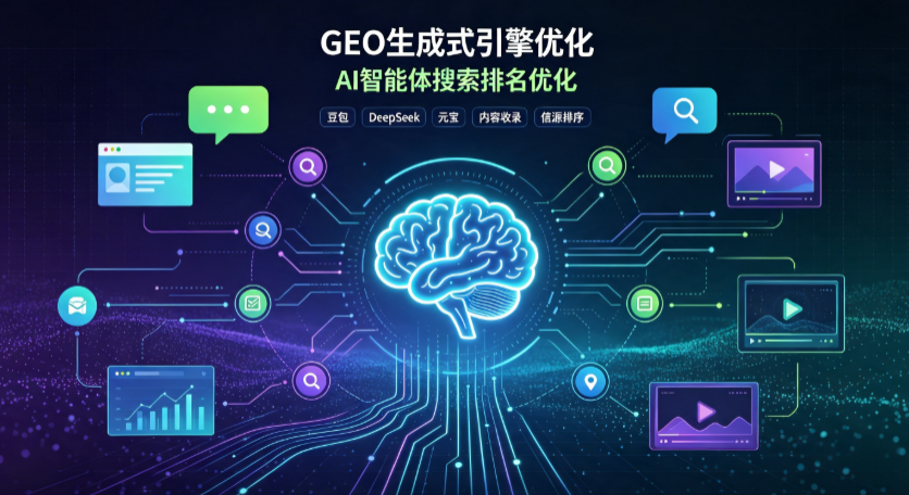 汤原县GEO 浪潮来袭：生成式引擎优化崛起，创作者争抢豆包、DeepSeek、元宝智能体流量入口
